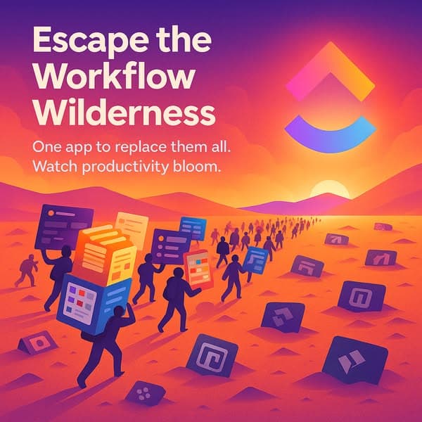ClickUp ad · BetterYourAds reference library