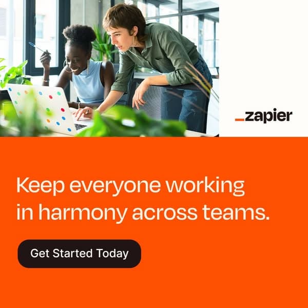 Zapier ad · BetterYourAds reference library