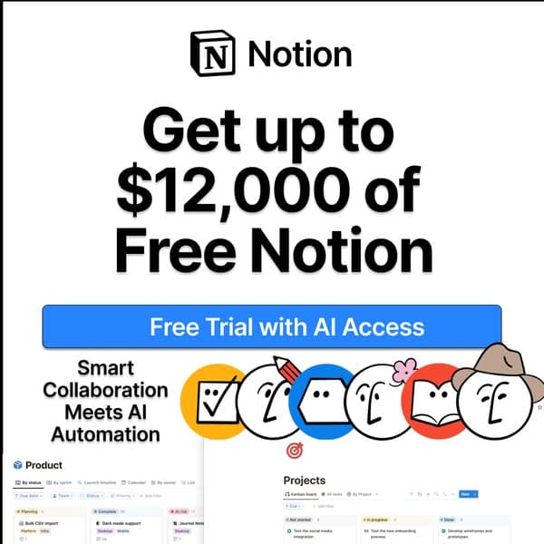 Second demo Meta ad in the Notion brand